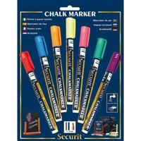 Krijtstift securit sma-100 rond 1-2mm ass