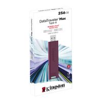 Kingston Technology DataTraveler Max USB flash drive 256 GB USB Type-A 3.2 Gen 2 (3.1 Gen 2) Rood - thumbnail
