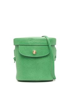 Longchamp sac à bandoulière Épure S en cuir - Vert