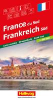 Wegenkaart - landkaart Road maps Frankrijk | Hallwag