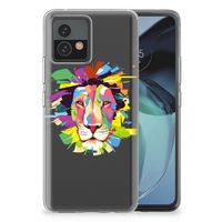 Motorola Moto G72 Telefoonhoesje met Naam Lion Color - thumbnail