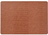 Unique Living placemat bodil 30x43cm leather brown