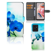 Xiaomi Redmi Note 12 4G Hoesje Orchidee Blauw - Cadeau voor je Moeder