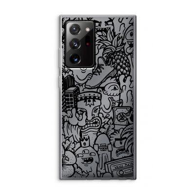 Vexx Black Mixtape: Samsung Galaxy Note 20 Ultra / Note 20 Ultra 5G Transparant Hoesje