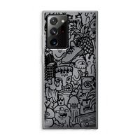 Vexx Black Mixtape: Samsung Galaxy Note 20 Ultra / Note 20 Ultra 5G Transparant Hoesje