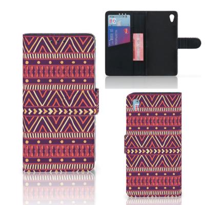 Sony Xperia Z3 | Telefoon Hoesje | Aztec Paars