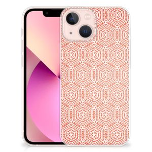 iPhone 13 mini TPU bumper Pattern Orange