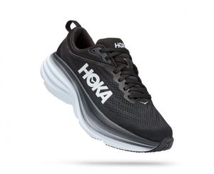 Hoka Bondi 8 hardloopschoenen zwart/wit dames 37 1-3