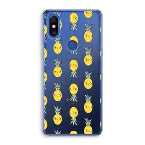 Ananas: Xiaomi Mi Mix 3 Transparant Hoesje