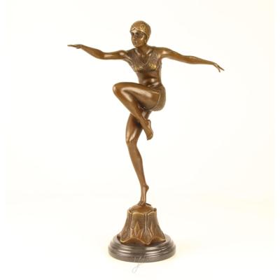 A BRONZE SCULPTURE CALLED CON BRIO