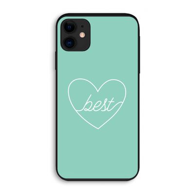 Best heart pastel: iPhone 11 Biologisch afbreekbaar hoesje