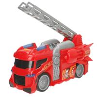 Brandweerwagen Teamsterz Rood Grijs 30 x 16 x 13 cm (4 Stuks)