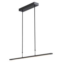 Masterlight Hanglamp Real 2 LED 100 cm zwart nikkel - thumbnail