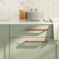 Handvatten 20 st 224 mm roestvrij staal bronskleurig