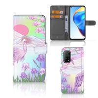 Xiaomi Mi 10T Pro | Mi 10T | Telefoonhoesje | Met pasjeshouder | Bird