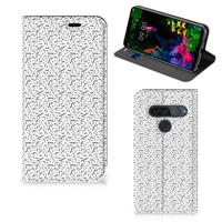 LG G8s Thinq | Hoesje met Magneet | Stripes Dots
