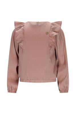 Le Chic winter blouse meisjes - bruin/rood - Every