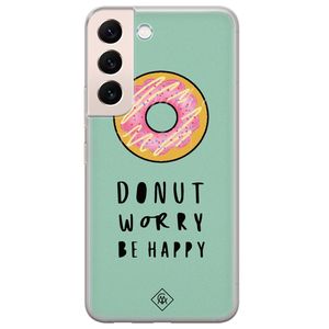 Samsung Galaxy S22 Plus siliconen hoesje - Donut worry
