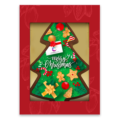 Chocolade Kerstboom ''Gepersonaliseerd''