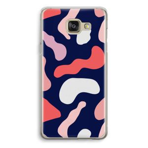 Memphis Shapes Pink: Samsung Galaxy A5 (2016) Transparant Hoesje