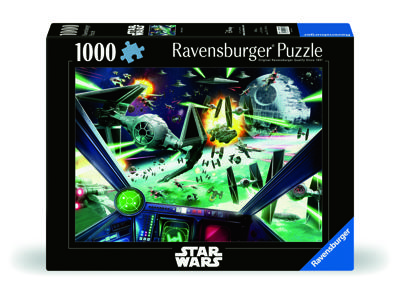 Ravensburger puzzel Star Wars:X-Wing Cockpit 1000 stukjes