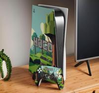 Aangepaste videogame kubussen sticker