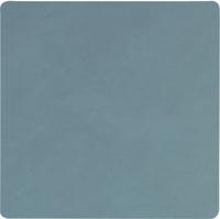 LIND DNA Onderzetter Nupo - Leer - Light Blue - 10 x 10 cm