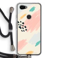 Sunday Chillings: Pixel 3a Transparant Hoesje met koord