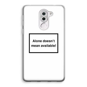 Alone: Honor 6X Transparant Hoesje
