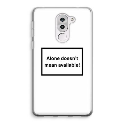 Alone: Honor 6X Transparant Hoesje