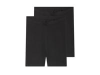 esmara 2 Korte kinder leggings (Zwart, 146/152)