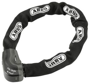 ABUS Granit city chain x-plus 1060, Kettingslot voor de moto, 140 cm