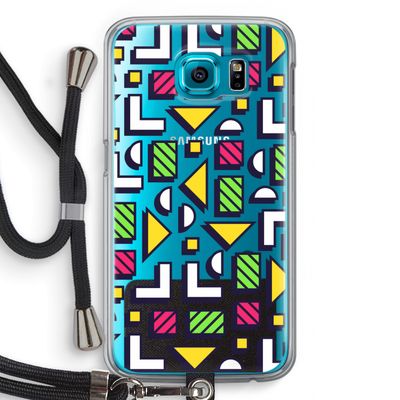 8-bit N°4: Samsung Galaxy S6 Transparant Hoesje met koord