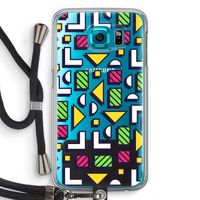 8-bit N°4: Samsung Galaxy S6 Transparant Hoesje met koord