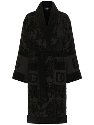 Dolce & Gabbana peignoir en jacquard