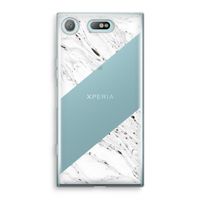 Biggest stripe: Sony Xperia XZ1 Compact Transparant Hoesje