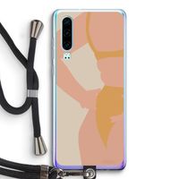 Bikini body: Huawei P30 Transparant Hoesje met koord