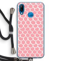 Dakpannetjes: Huawei P20 Lite Transparant Hoesje met koord
