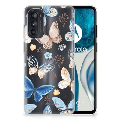 TPU Hoesje voor Motorola Moto G52/G82 Vlinder