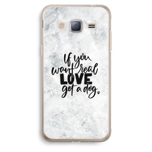 Partner in crime: Samsung Galaxy J3 (2016) Transparant Hoesje