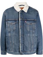 Levi's veste en jean Type III à doublure lainée - Bleu