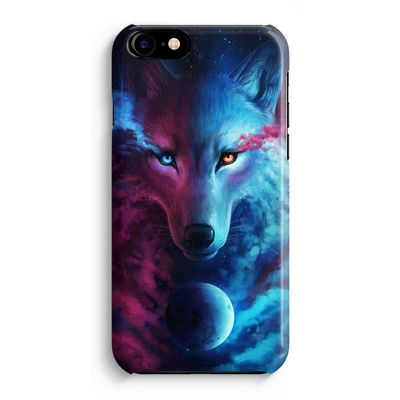 Where Light And Dark Meet: iPhone 8 Volledig Geprint Hoesje