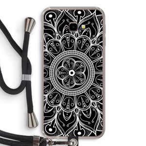 Roses Are Red: Samsung Galaxy J4 Plus Transparant Hoesje met koord