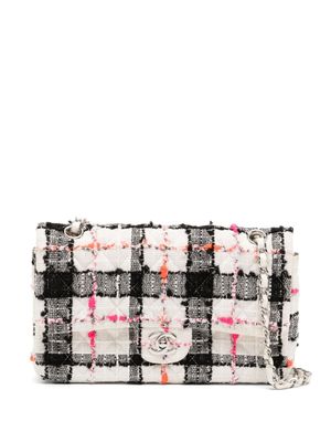 CHANEL Pre-Owned sac porté épaule en tweed - Blanc