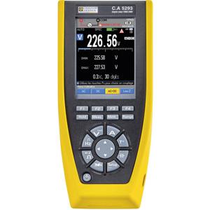 Chauvin Arnoux C.A 5293-BT Multimeter Digitaal Datalogger, Grafisch display CAT III 1000 V, CAT IV 600 V Weergave (counts): 100000