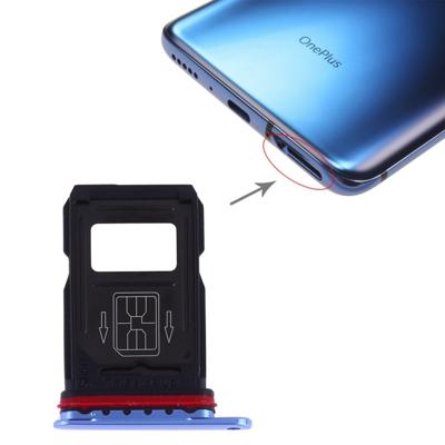 SIM-kaart lade + SIM-kaart lade voor OnePlus 7 Pro (blauw)