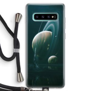 Mercurius: Samsung Galaxy S10 Plus Transparant Hoesje met koord