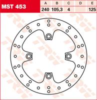 TRW Remschijf, remschijven voor de moto, MST453