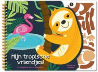 Stickeren op nummer - Mijn tropische vriendjes (Hardback)