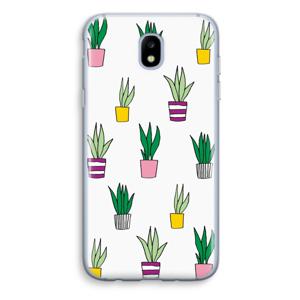 Sanseveria: Samsung Galaxy J5 (2017) Transparant Hoesje